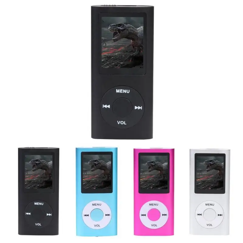 

1.8 inch LCD Screen MP3 MP4 Music Player 4th Gen Ultrathin FM Radio E-Book Recorder Colorful Player Music Video