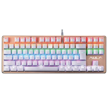 

Aula/Tarantula F2012 Darker than Mechanical Keyboard Keyclick 87 Key Horse Racing Mixed Light Game Mechanical Keyboard