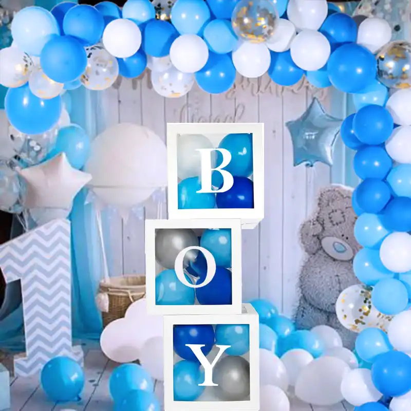 blue baby shower
