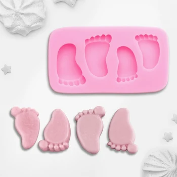 

Silicone mold 9.5 × 5 cm "Baby footprints"