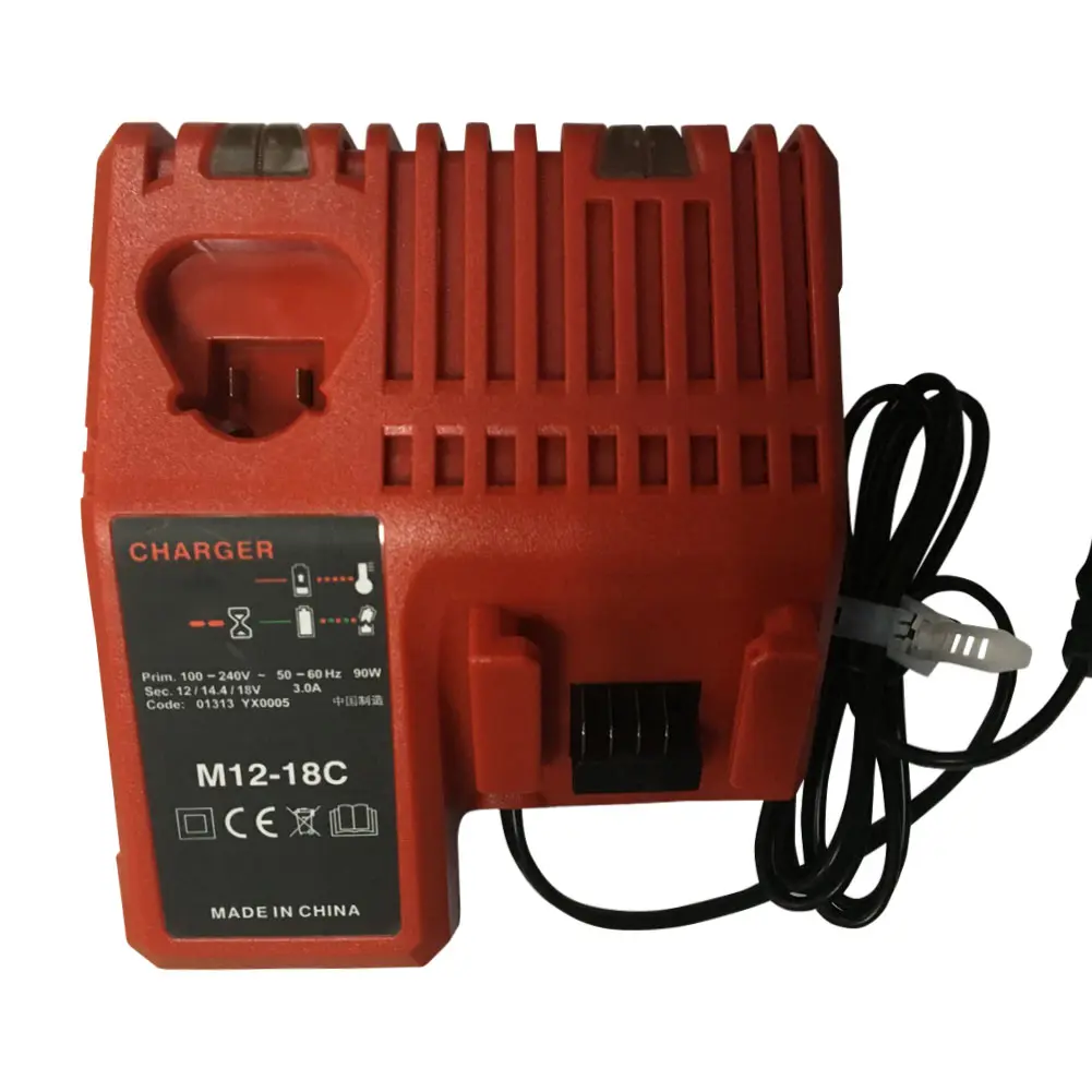 Зарядное устройство для литий-ионных аккумуляторов 110-240 В Milwaukee M12 M18 48-11-1815 48-11-1828
