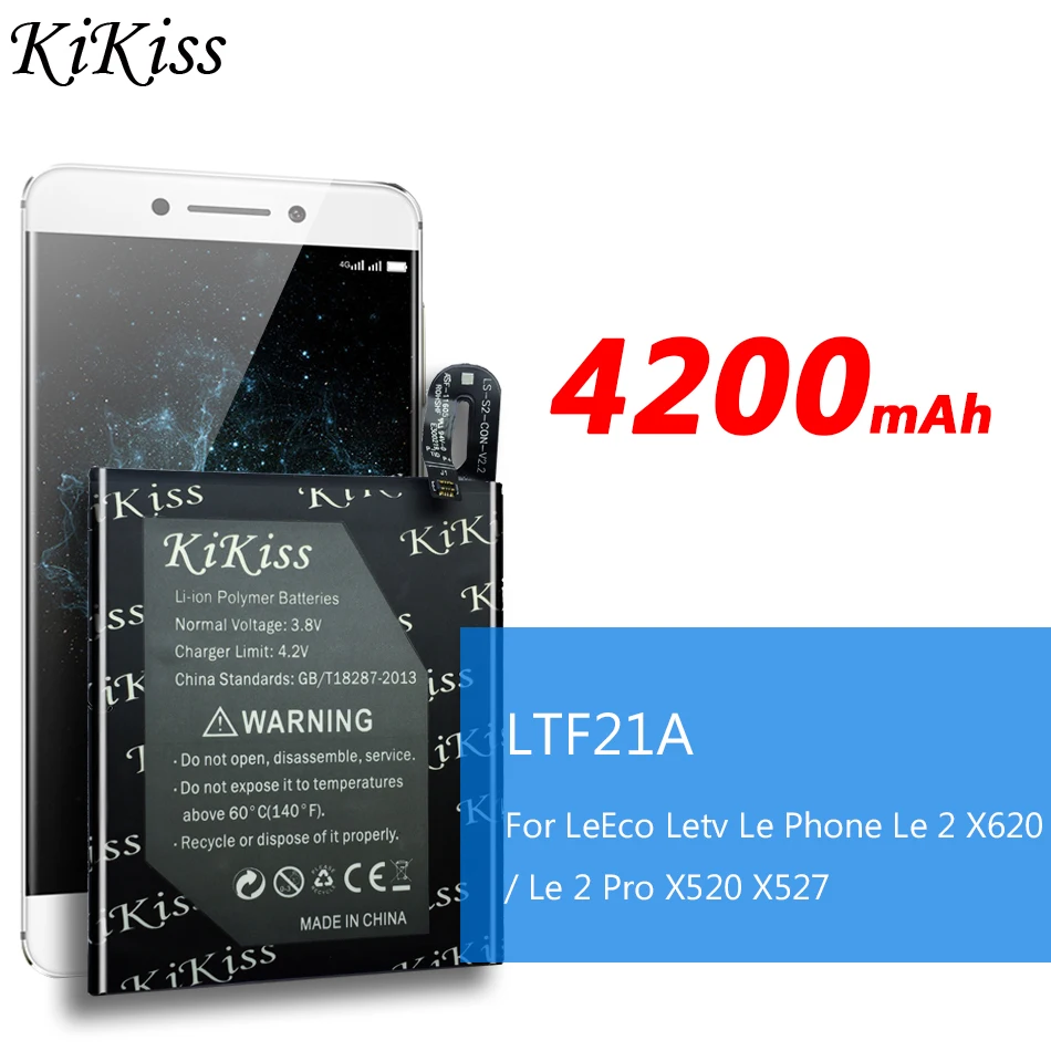 Аккумулятор большой мощности LTF21A 4200 мАч для Letv LeEco Le 2 (pro) le 2S S3 X20 X626 X528 X621 X625 X25 X525