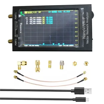

Geekstyl LZNanoVNA-F Vector Network Analyzer 4.3 Inch IPS TFT Lcd 5000mah 3.7v Lithium Battery Analyzer