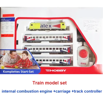 

Train model set 57130 = internal combustion engine+carriage+track controller Ho special price
