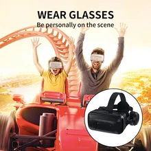 Очки виртуальной реальности 3D VR очки 3D картонный шлем с игровой гарнитурой для 4,7-6,0 дюймового смартфона для IOS и Android