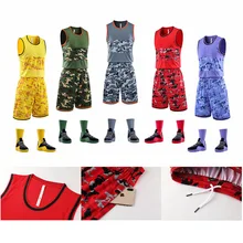 2019 novo uniforme de basquete terno masculino e feminino jérsei basquete duplo lado saco de secagem rápida, pode ser personalizado.(China)