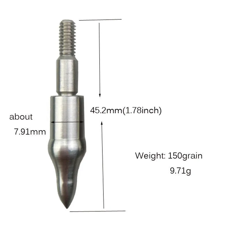 12/24 шт. 150Gr стрельба из лука точек подали Broadheads наконечники стрел наконечник стрелы для стрелы стрельба Обучение Практика аксессуары