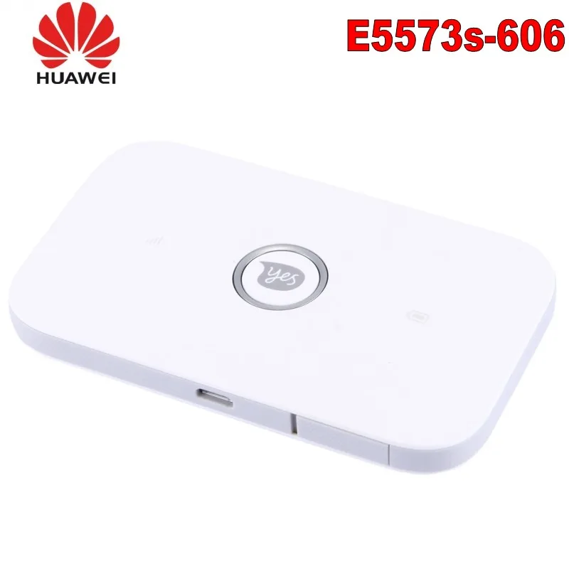 

Unlocked Huawei wifi router E5573 E5573s-606 CAT4 150M 4G Router Wireless Mobile Wi Fi Hotspot Band 1/3/7/28/40 +2pcs antenna