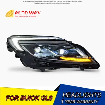 

Car Styling Head Lamp for Buick GL8 Headlights 2017-2019 GL8 Headlight DRL Daytime Running Light Bi-Xenon Lens HID