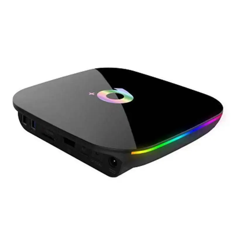 

Q PLUS Smart TV Box Android 9.0 TV Box 4GB RAM 32GB/64GB TV 6K Box Player Set-Top HD Wifi Box Media ROM L9F4