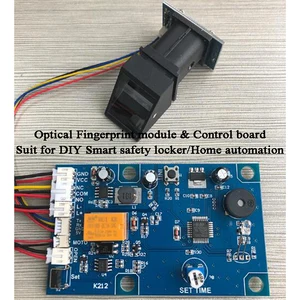 Биометрическая система контроля доступа, биометрический замок отпечатков пальцев, умная защитная коробка, домашняя Автоматическая плата управления модулем отпечатков пальцев