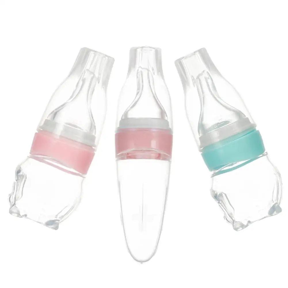 70ML Silicone Baby Liquid Feeding 15ML Babies Medication Utensil Kid Given Medicine Infants Pacifier Device Style | Мать и ребенок