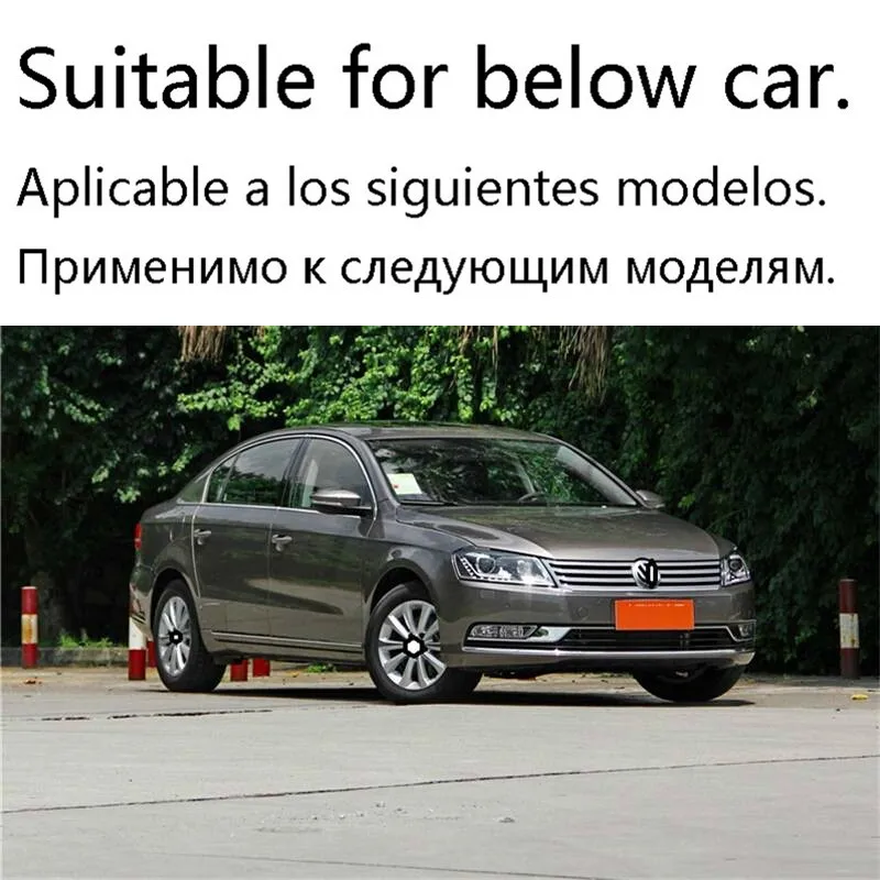 Модифицированная Автомобильная Персонализированная декоративная защита Авто автомолдинги Спойлеры крылья 13 14 15 16 для Volkswagen Magotan