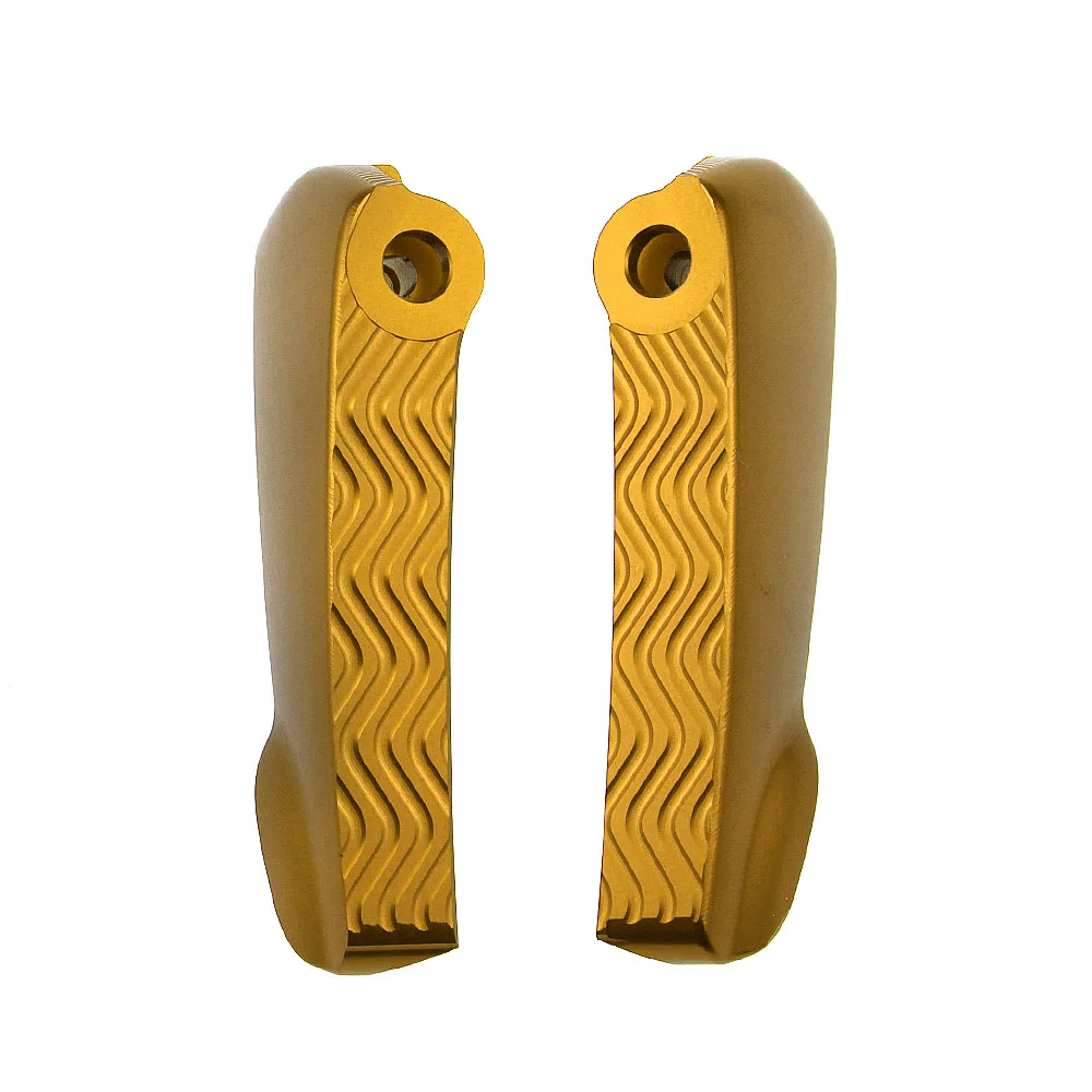 

Scooter Foot Rests Passenger Foot Pegs Extensions Universal CNC Extended Footpegs for VESPA GTS300 GTS250 GTV