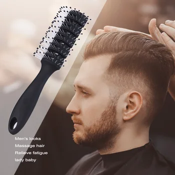 

Plastic Men Hairbrush Anti-Static Hair Scalp Massage Ribs Comb Tools Accessories Pro Salon Hair Care Styling Tool