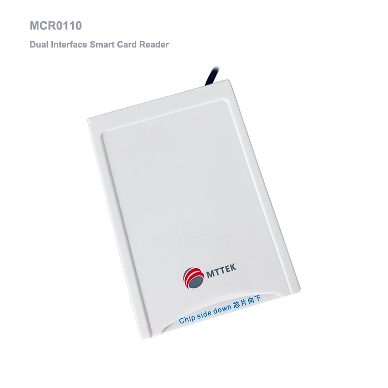 Считыватель смарт карт с двойным интерфейсом MCR0110 совместимый ISO7816 14443 NFC MIFARE FeliCa| |