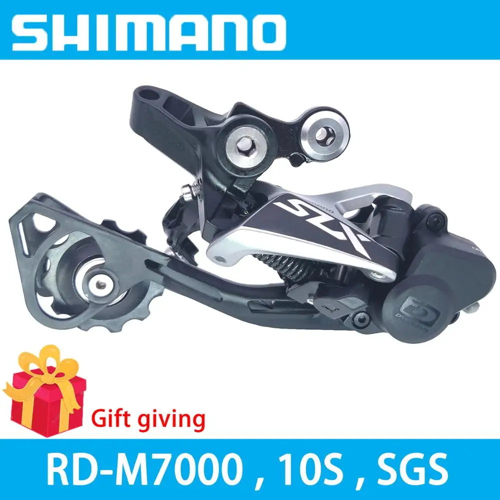 

Shimano SLX RD-M7000 SGS Long Cage Rear Derailleur MTB bike derailleurs Shadow RD+-3X10 speed 30s long Mountain bicycle parts