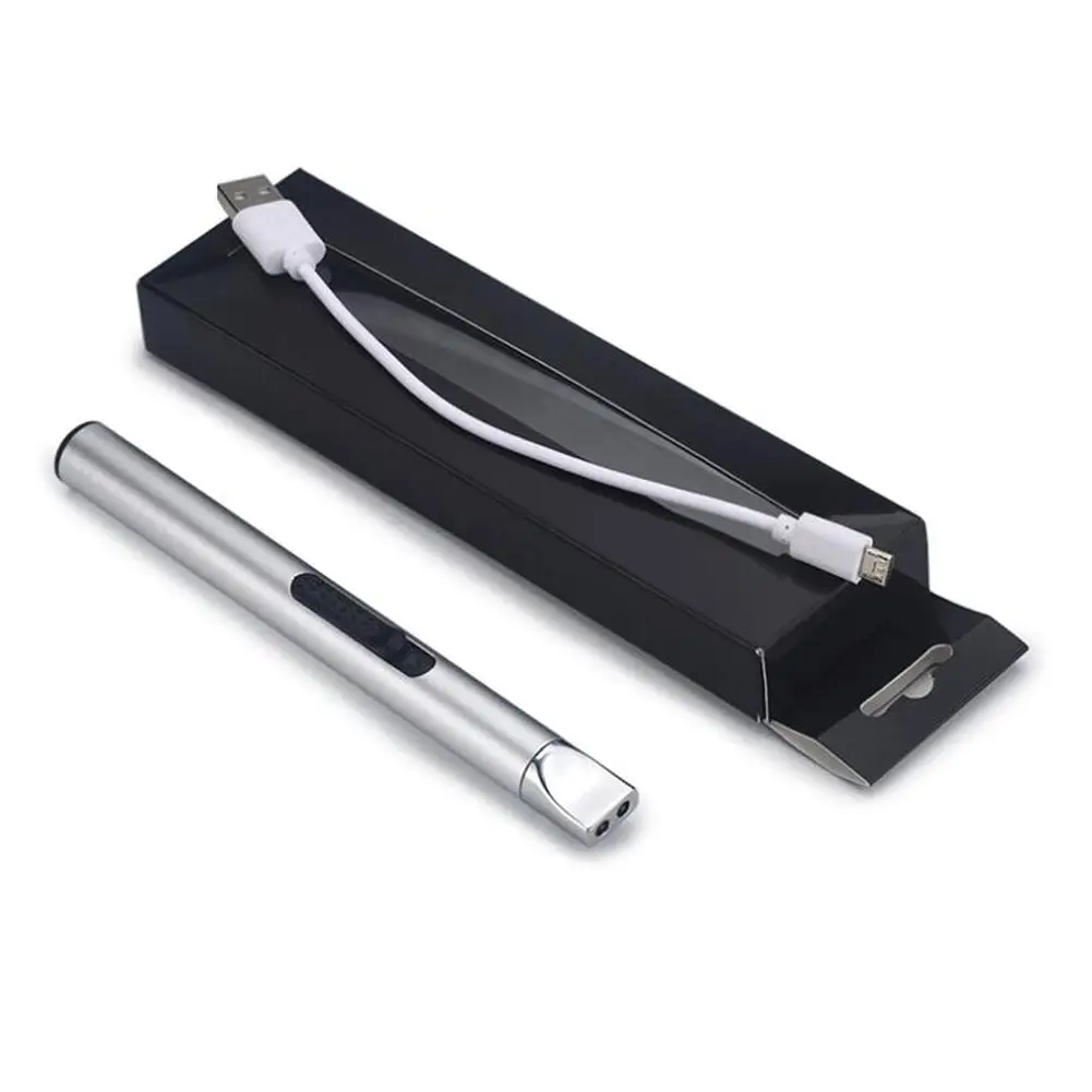 USB ARC импульсный воспламенитель для зарядки прикуривателя кухня открытый инструмент для выпечки барбекю электрическая дуговая зажигалка