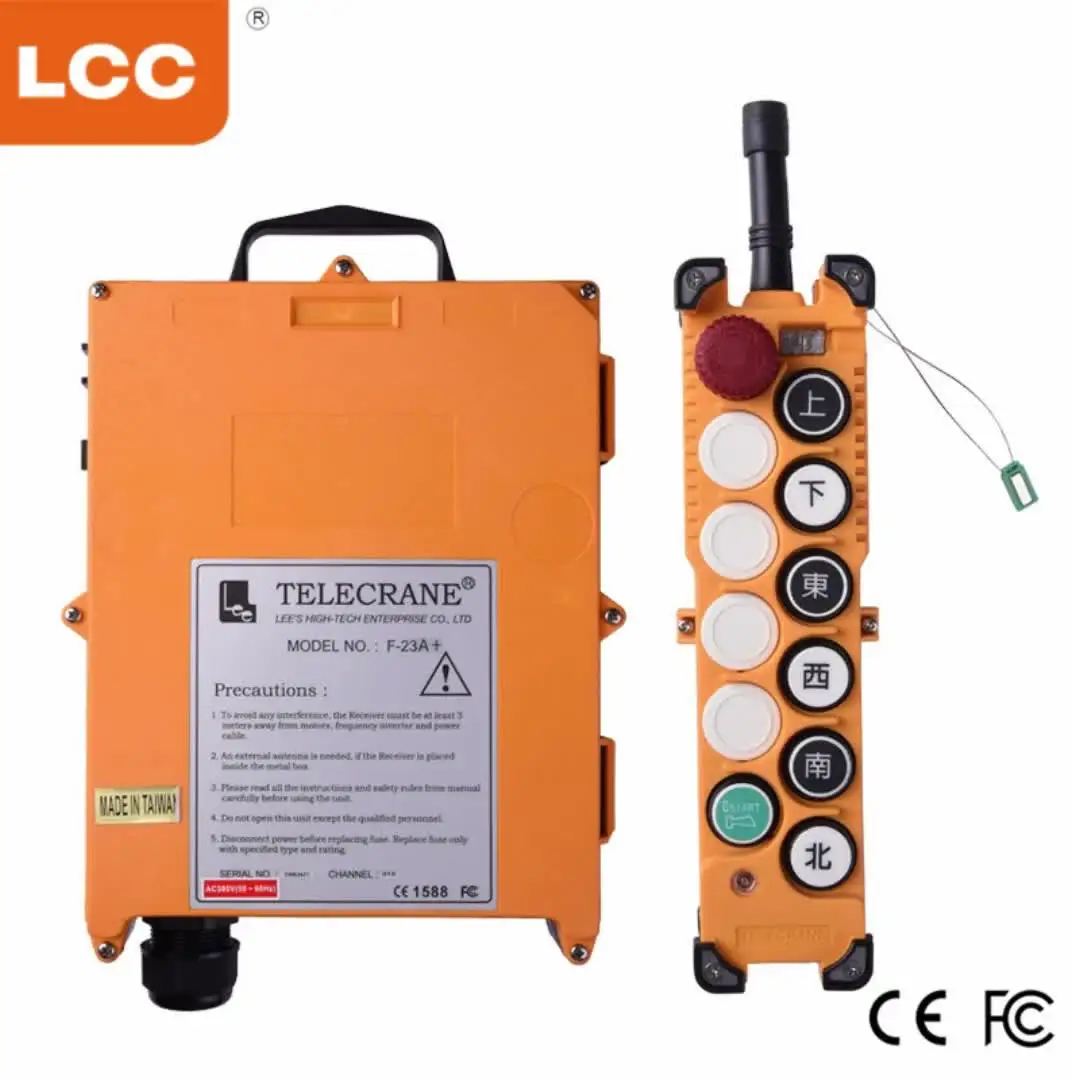 US $562.50 F23C Hydraulic Wireless 6 Button Radio Remote Control Rc Transmitter Receiver