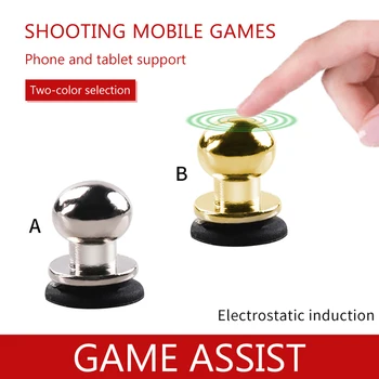 

Metal PUBG Mobile Phone Screen Trigger Button Suction Cup Gaming Aim Key Shooter Joystick Controller Game Accessories