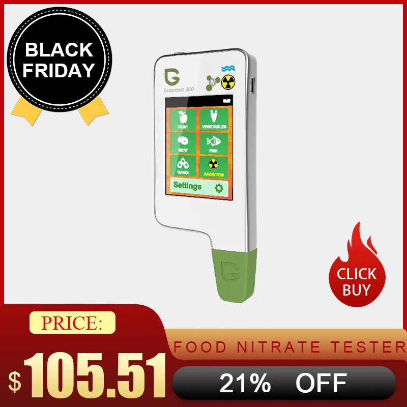 

High Accuracy Digital Food Nitrate Tester Concentration Meters Fruit Vegetable Meat Analyzers Health Care Environmental Detector