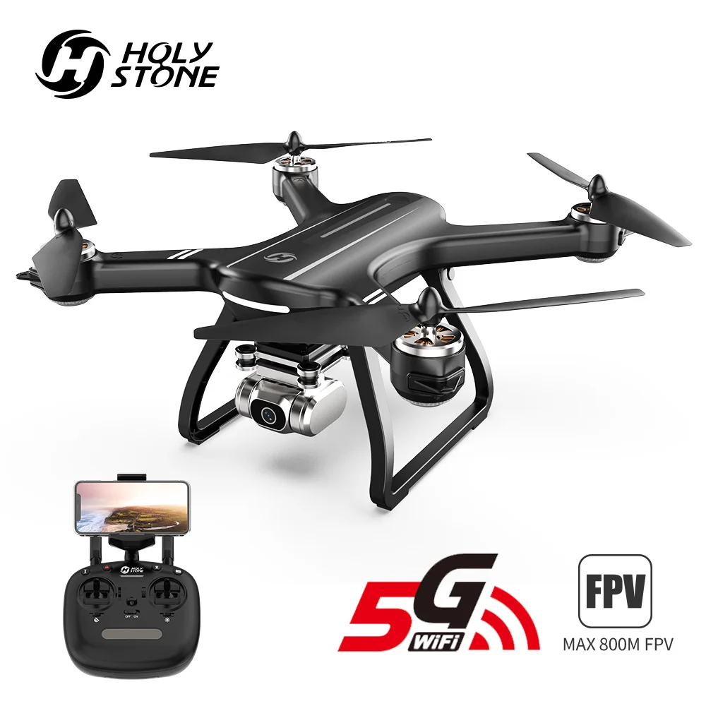 Квадрокоптер Holy Stone HS700D GPS 2K Wi Fi Full HD|Радиоуправляемые вертолеты| |