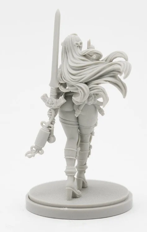 30mm KD Resin Figures Model kits  Beauty Soldier Goddess Series  Unassambled Unpainted C510 2