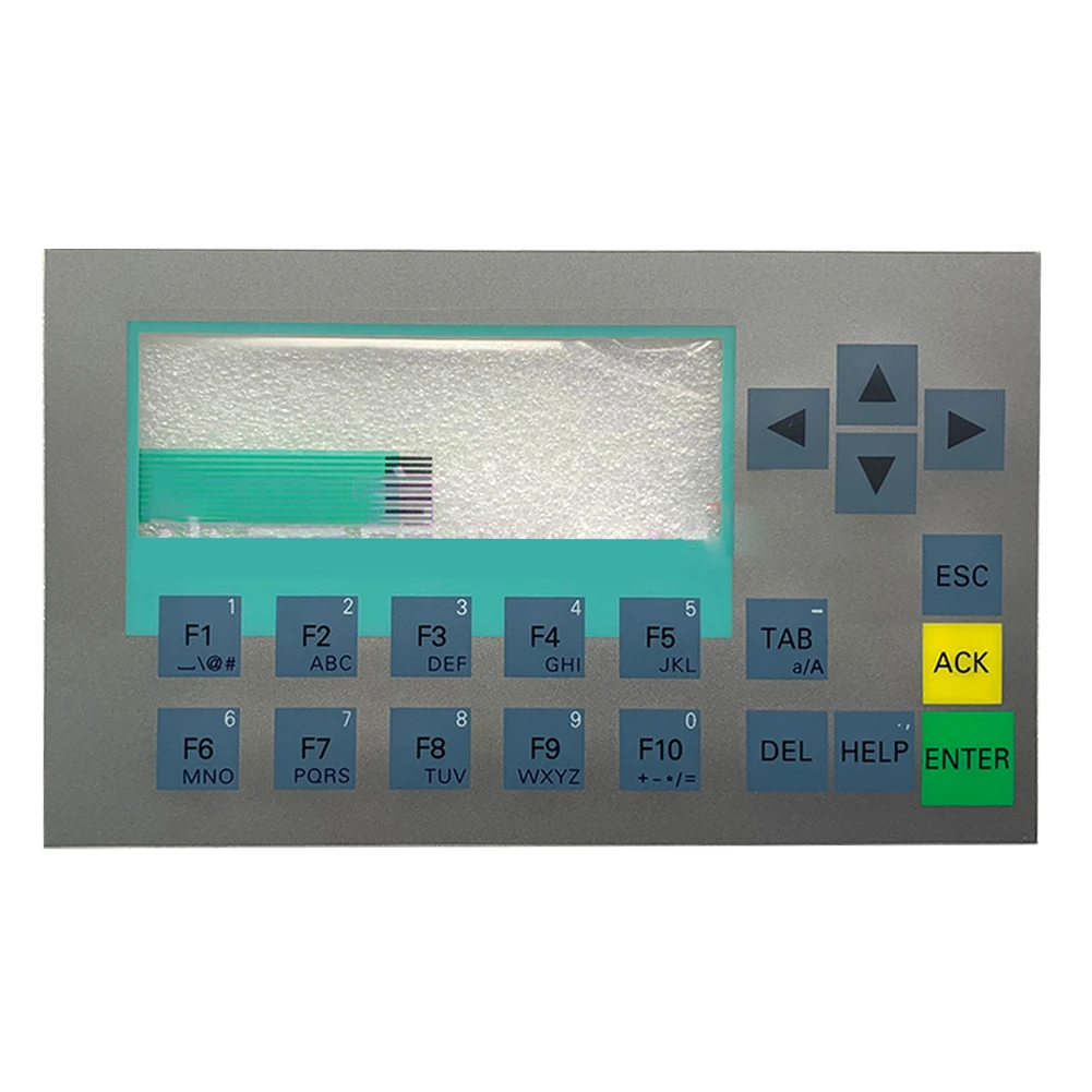 para Siemens Kp300 Básico 6av6 647 6av6470ah113ax0 Teclado Película de Proteção Membrana Botão Keysheet Teclado