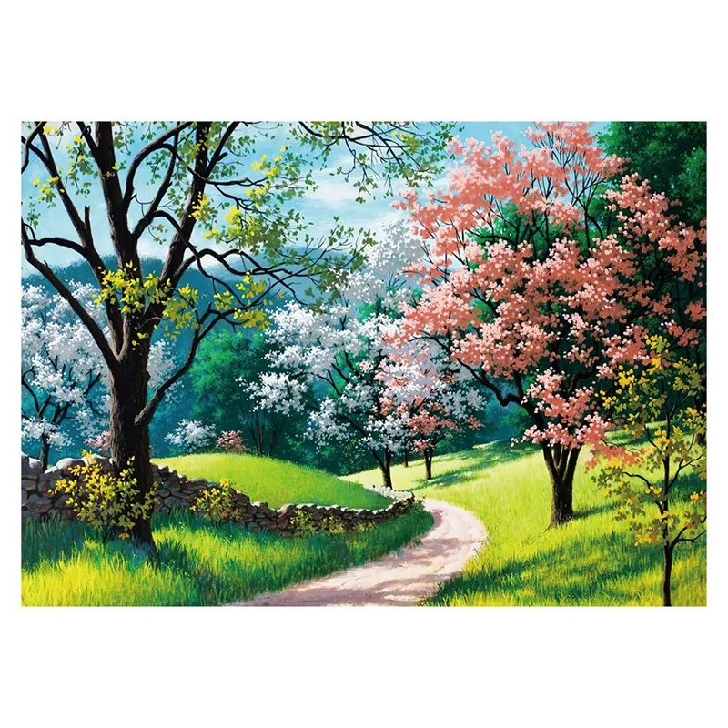 

Jigsaw Puzzle 1000 Pieces 42X27.9 cm Assembled Adult Jigsaw Puzzle Educational Toy Forest Path