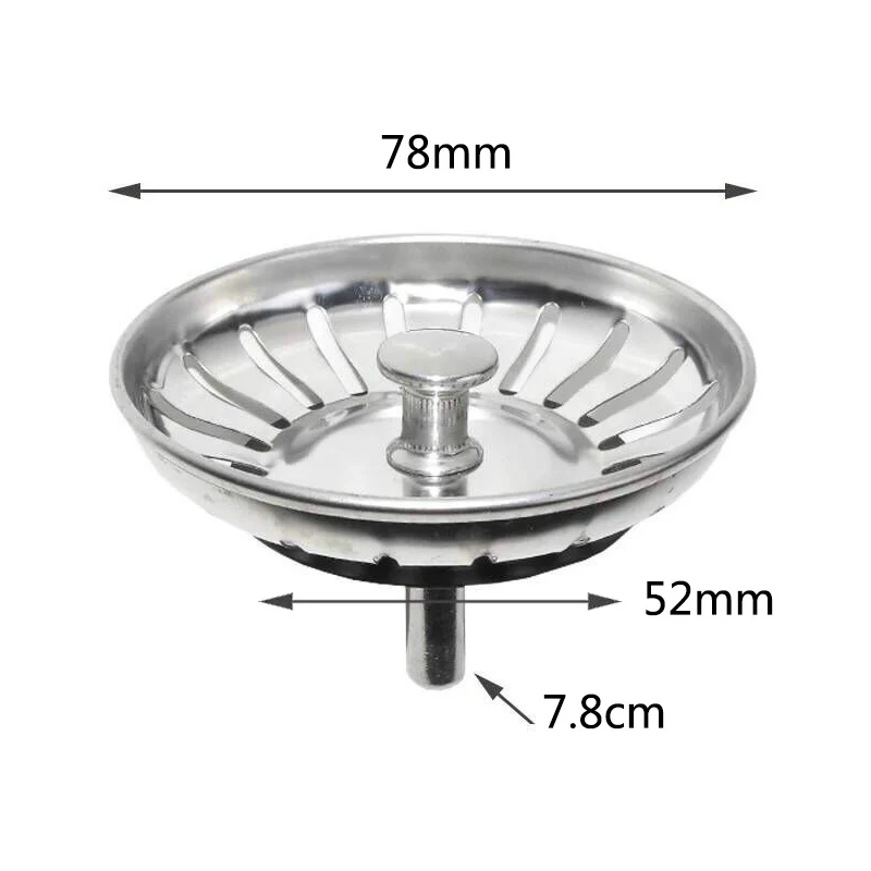 Раковина сито для муки приборы из нержавеющей стали Ловец волос кухня ванная комната 1 шт. высококачественные фильтры для раковины пробка