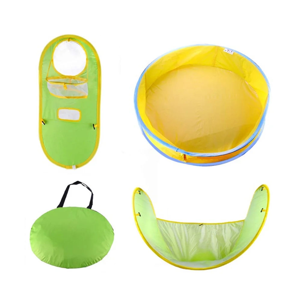

Ball Frame Tent Shape Garden For Kids Indoor Outdoor Portable Home Use Beach Play Clean Swimming Pool Sun Shade Bathtub