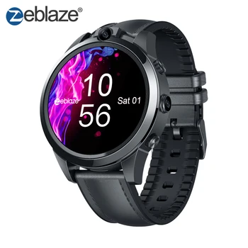 Zeblaze THOR 5 PRO Smart Watch 4G LTE 3GB+32GB Dual Camera Face Unlock Wifi GPS BT Ceramic Bezel Quad Core Sport Smartwatch