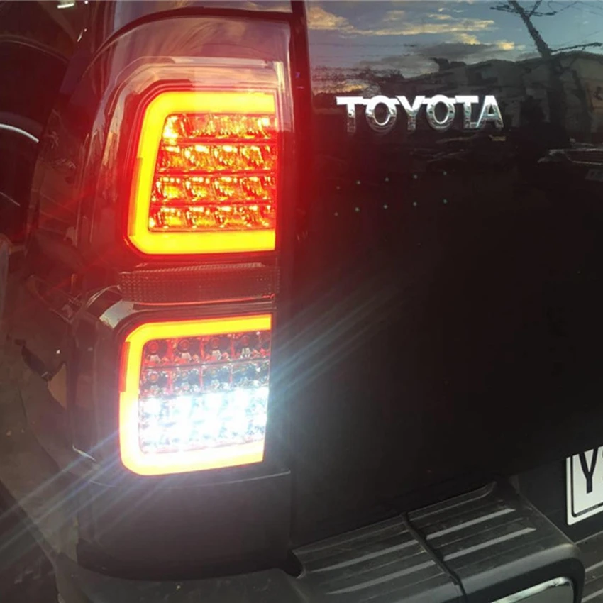 VLAND завод для задний габаритный фонарь автомобиля для Hilux задний фонарь для Revo задний фонарь с движущимся сигналом+ полный светодиодный