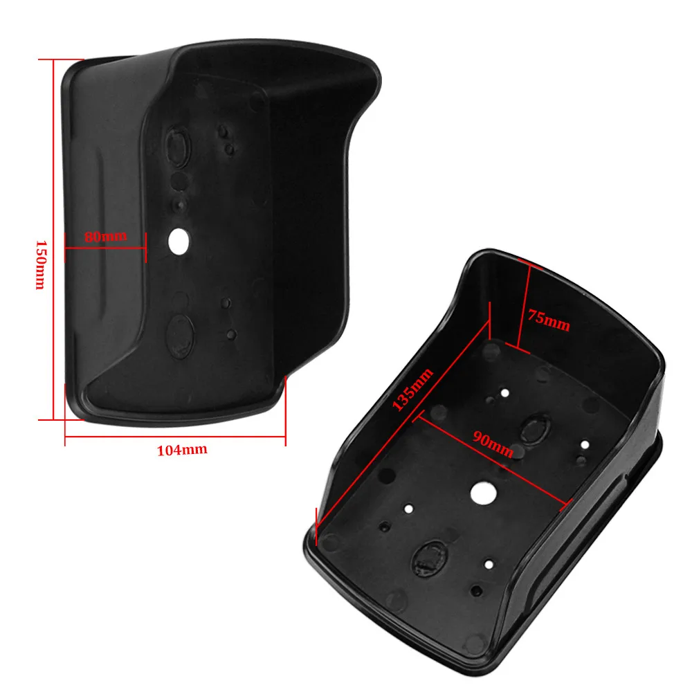 Metal RFID Access Control Keypad 125KHz Standalone Access Controller with Waterproof Cover Case And 10pcs Keyfobs RFID Cards