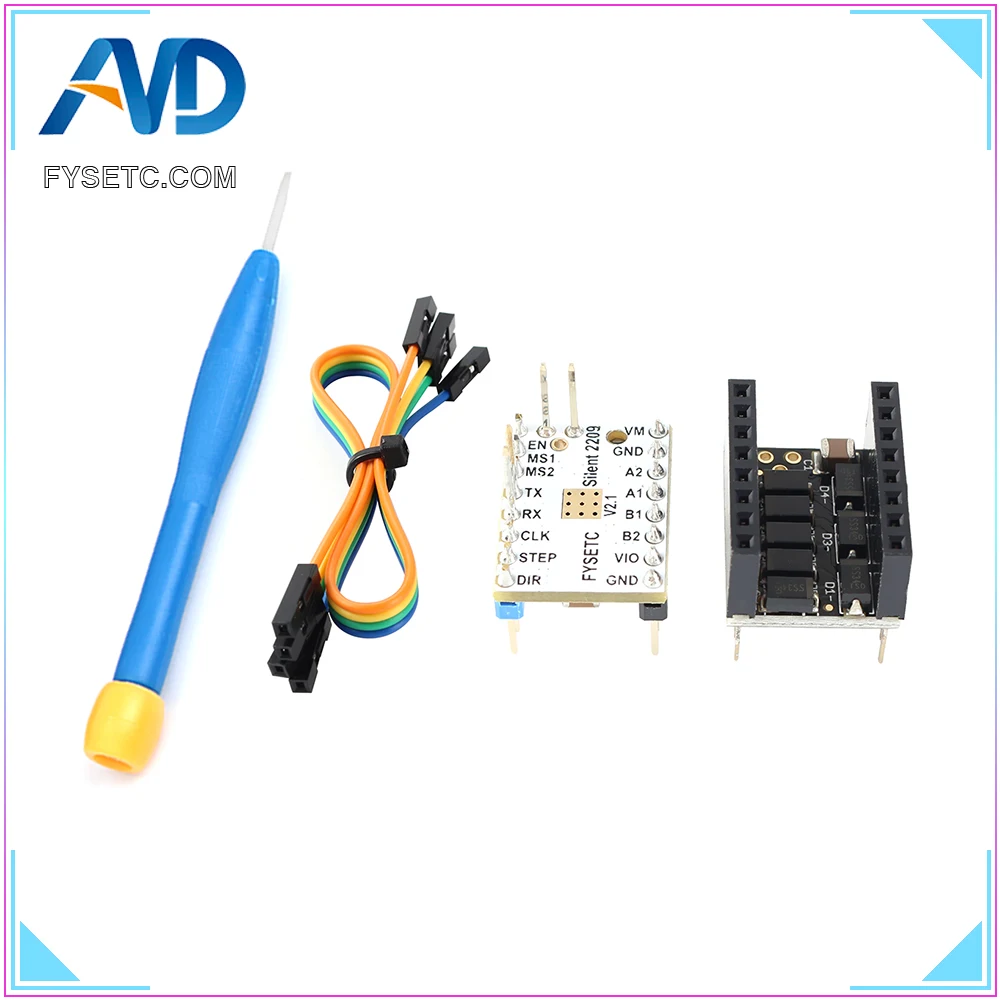 TMC2209 v3.0 шаговый двигатель драйвер Stepsticks бесшумный драйвер с бесшумной шаговой палкой протектор Двигателя драйвер против TMC2208