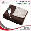 220-240V 120W 160x120cm Soft Microplush Warmer Throw Electric Heating Thermal Blanket 220V Washable Overblanket With Europe Plug 1