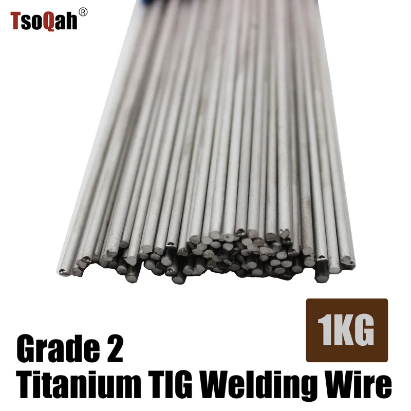 

Grade 2 Pure Titanium TIG Filler Rods Welding Wire 1.0mm 1.2mm 1.6mm 2.0mm 2.5mm 3mm 1KG