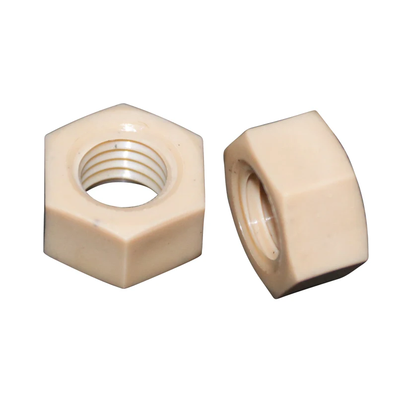 1pcs M3 M4 M5 M6 M8 M10 M12 PEEK hex nut high temperature strength corrosion resistance | Обустройство дома