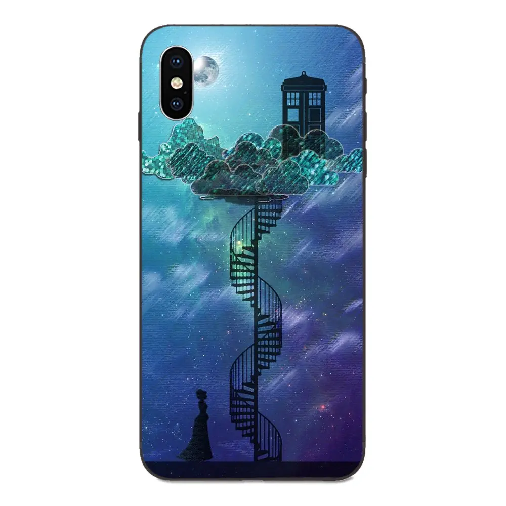 Шерлок 221b с изображением ТАРДИСа из сериала Доктор Кто для Galaxy C5 C7 J1 J2 J3 J330 J5 J6 J7 J730