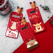 Рождество мягкий TPU чехол для samsung Galaxy A70 A60 A50 A40 A30 A20 A10 A20e Примечание S10 S9 S8 S7 край S6 A6 A7 A8 A9 плюс чехол