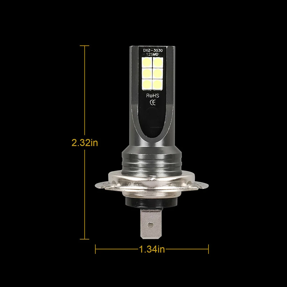 

White H7 CAR LED Light Kits Canbus Bulb Set H7 LED Waterproof High Quality