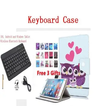 

Wireless Bluetooth Keyboard Case for Samsung Galaxy Tab S6 10.5 T860 T865 Keyboard SM-T860 SM-T865 Universal Tablet Cover + Pen