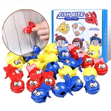 Дети палец догадка камень ножницы ткань игры рыба укус забавная семья розыгрыши игрушки для детей кляп подарки