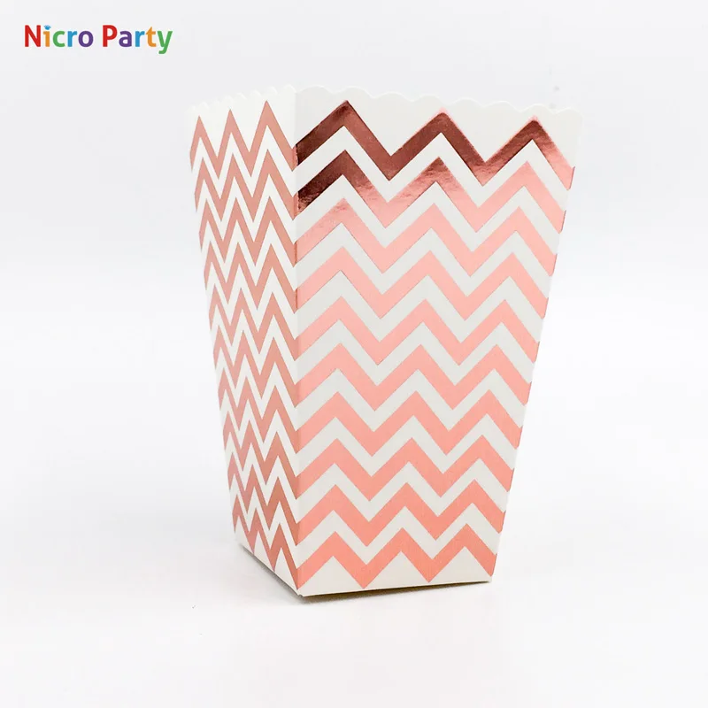 Коробка для попкорна Nicro 12 шт./Лот украшение детской вечеринки на день рождения