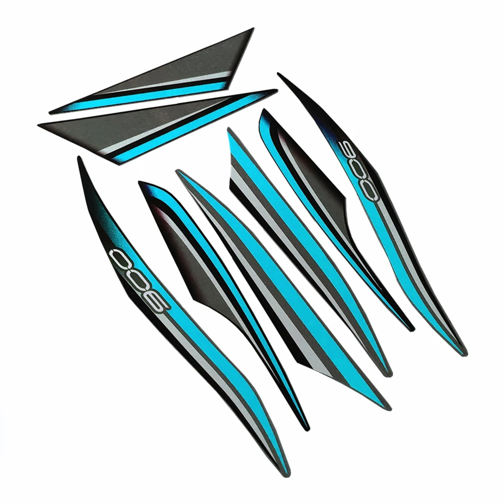 Motorbike Racing Fairing Sticker Decal For Kawasaki Z900 2017 2018 2019 Full Kit New 3M High Quality Sticker Fairing Stickers