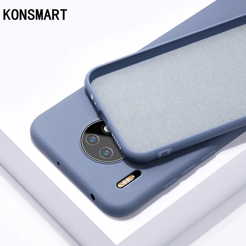 

Liquid Silicone Soft CaseFor Huawei Mate 30 Pro Case Mate30 5G Cover Mate 20X 5G Mate 20 Pro TPU Case Mate 20 Lite Back Fundas