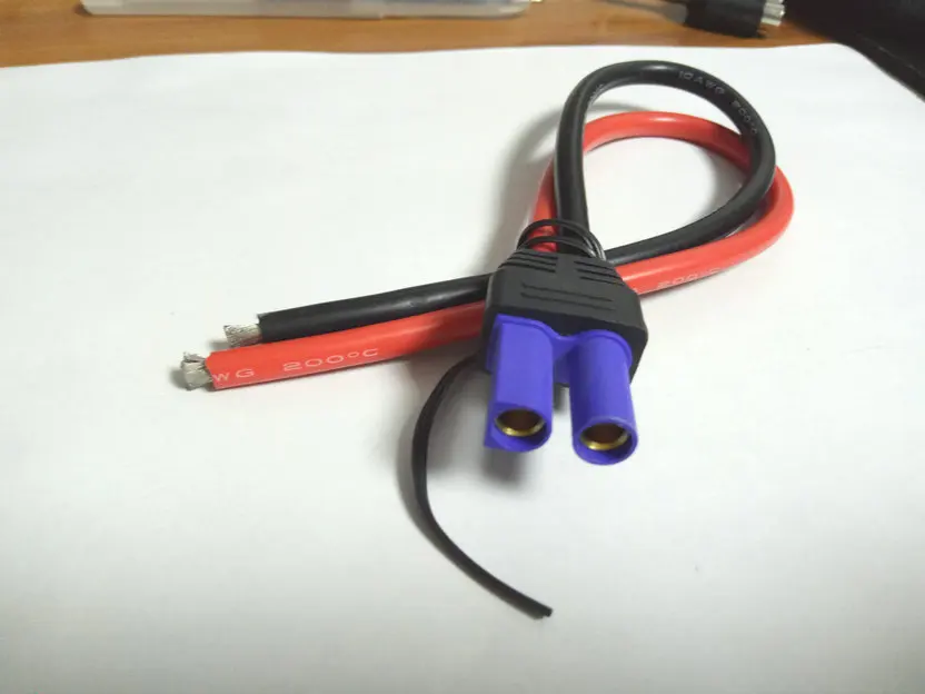 1 шт. 10 AWG EC5 разъем для подключения аккумулятора кабель Femal медь силиконовый 30 см