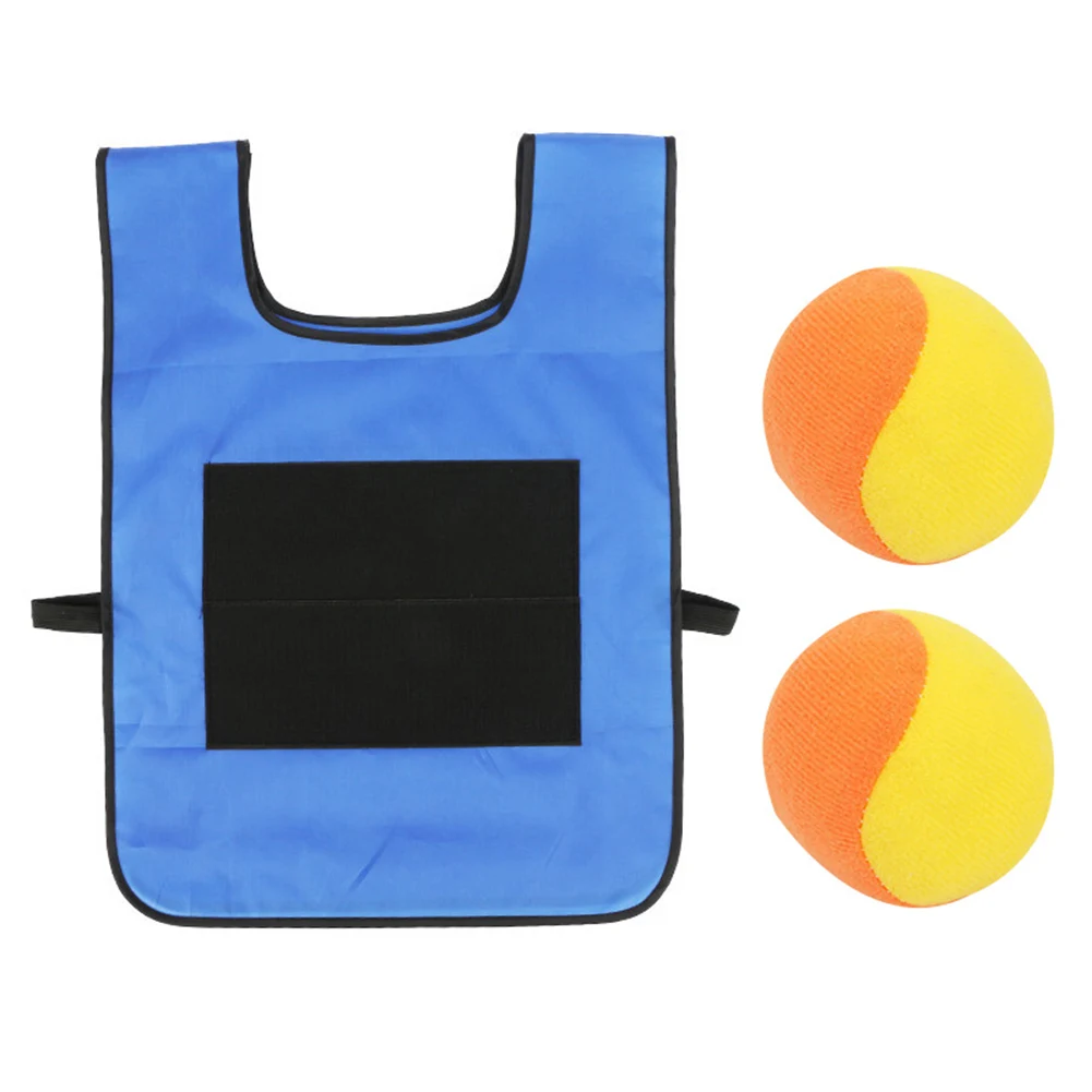 Дети стрельба Мячи игры бросок игрушка жилет развивающие для спорта на открытом воздухе горячие продажи - Цвет: Синий