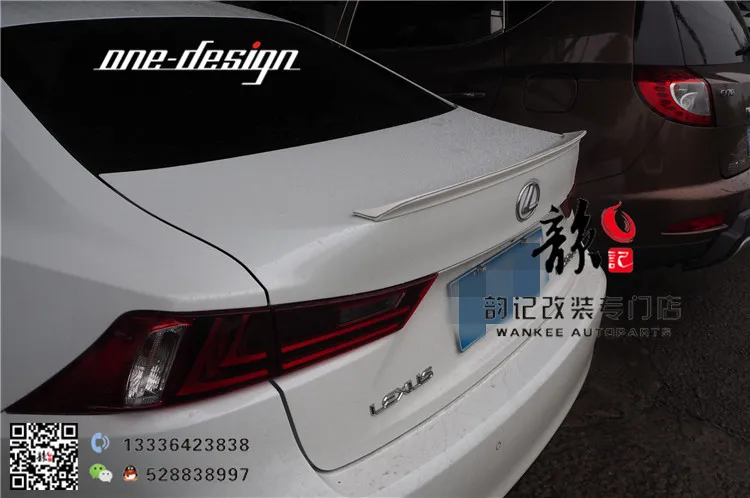 Подходит для Lexus IS IS200t/IS250/IS300 AIM спойлер из углеродного волокна