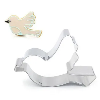 

Bird Shape Cookie Stainless Steel Cookies Sweet Mold Chocolate Cookie Cutter Mold Baking Tool Kitchen Supplies Kids Party
